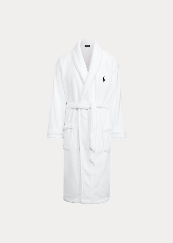 Men's Polo Ralph Lauren Big Pony Cotton Terry Robe | 041638BJL